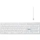 Клавиатура A4Tech Fstyler FBX50C белый USB BT (FBX50C WHITE)