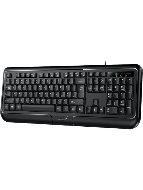 Клавиатура Genius KB-118 II, проводная мультимедийная, черный