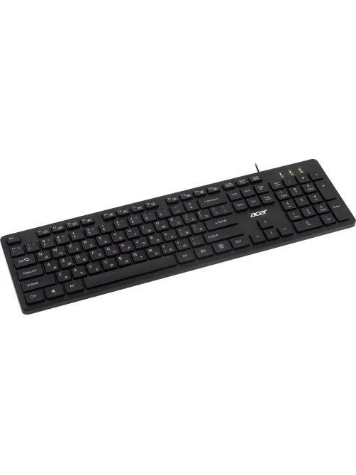 Клавиатура Acer OKW122 черный USB (ZL.KBDEE.00C)