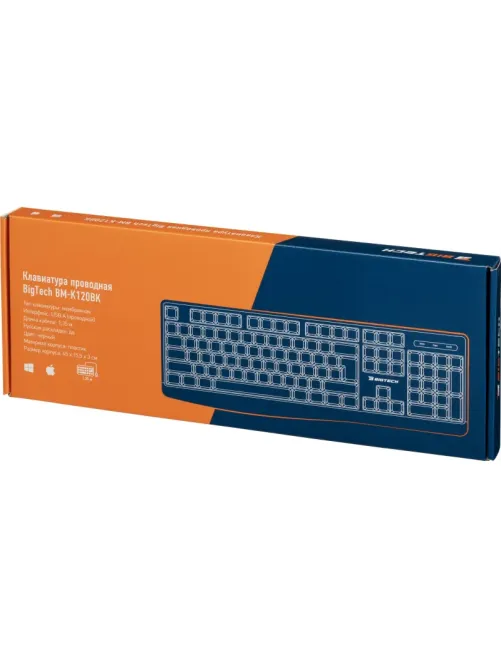 Клавиатура Bigtech BM-K120BK
