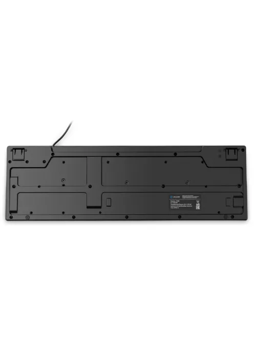 Клавиатура Oklick 125M черный USB Multimedia (1678108)