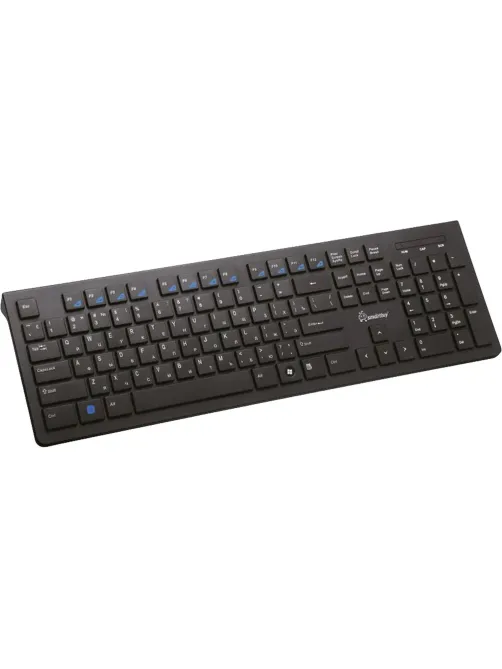 Клавиатура Smartbuy Slim 206 провод мультимедийная USB чер (SBK-206US-K)/20