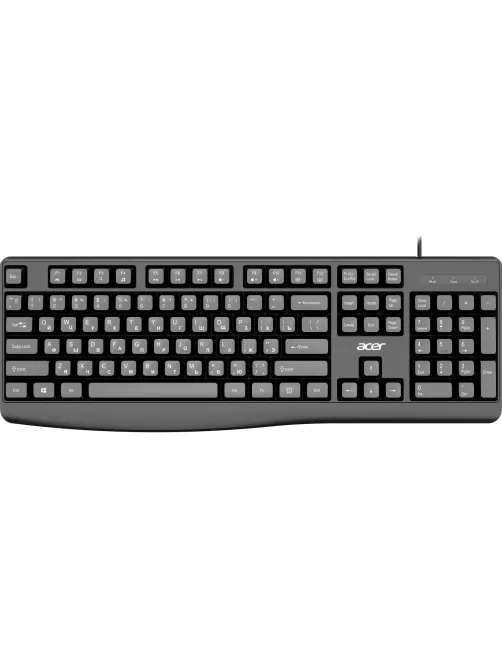 Клавиатура Acer OKW301 черный USB (ZL.KBDCC.01A)