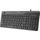 Клавиатура A4Tech Fstyler FK25 черный USB slim