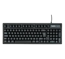 Клавиатура RAPOO проводная NK2800, цвет - черный
