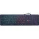 Клавиатура Oklick 420MRL черный USB slim Multimedia LED (1091226)
