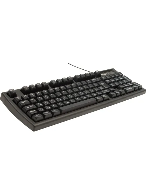 Клавиатура RAPOO проводная NK2800, цвет - черный
