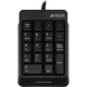 Клавиатура числовой блок A4Tech Fstyler FK13P черный USB slim