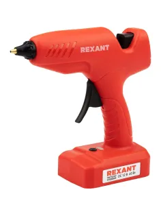 Пистолет клеевой аккумуляторный REXANT, 60Вт, d11 мм, 'ЭКСПЕРТ' (12-1553)