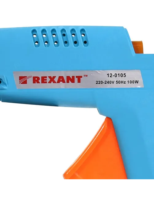 Пистолет клеевой 100 Вт 11 мм (блистер) REXANT (12-0105)