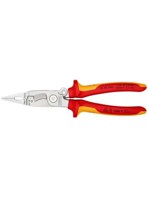 Клещи электромонтажные VDE L-200 мм KNIPEX KN-1396200