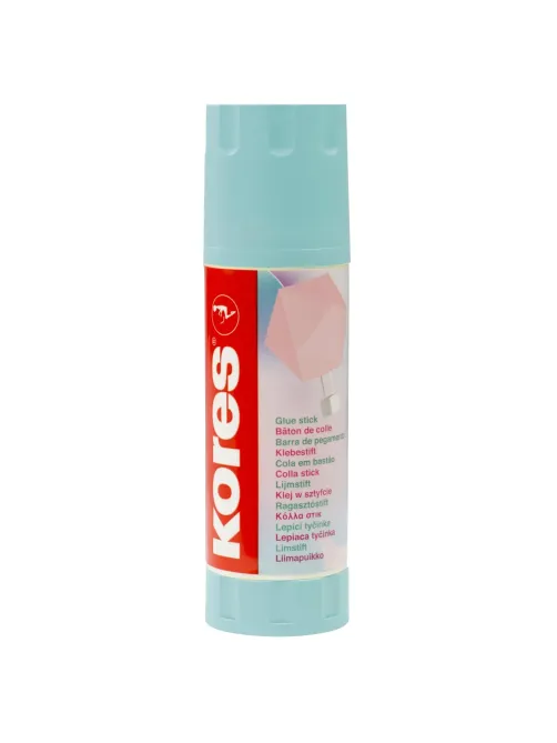 Клей-карандаш 40г Kores Pastel ассорти:розовый, желтый, фиолетовый ,мятный