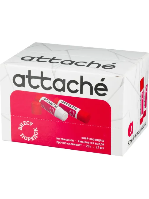 Клей-карандаш 20г ATTACHE power glue