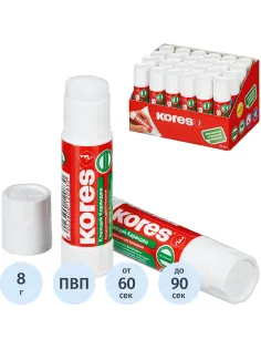 Клей-карандаш 8г KORES 12083