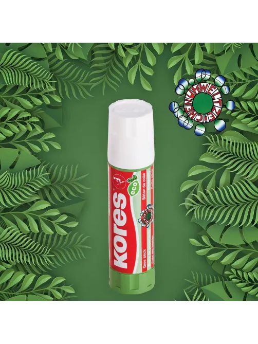 Клей-карандаш 10г KORES Glue-eco