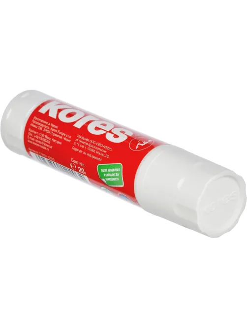 Клей-карандаш 20г KORES 4шт./уп. 14200