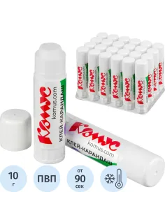Клей-карандаш 10г КОМУС