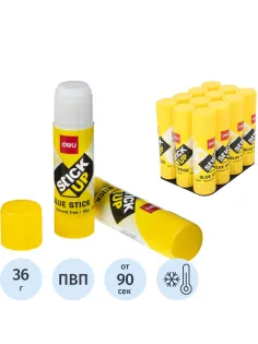 Клей-карандаш 36г Deli Stick UP EA20310 ПВП