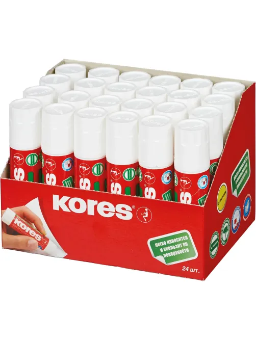 Клей-карандаш 20г KORES 12203