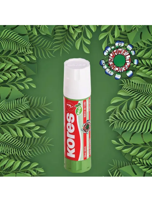 Клей-карандаш 40г KORES Glue-eco