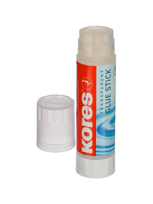 Клей-карандаш KORES 21г прозрачный