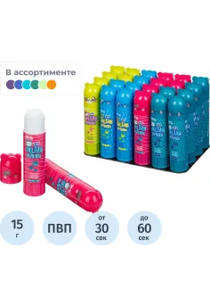 Клей-карандаш M&G So Many Cats, 15 г,PVP, в ассортименте