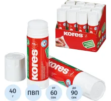 Клей-карандаш 40г KORES 12403
