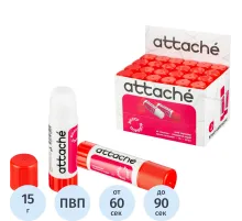 Клей-карандаш 15г ATTACHE power glue
