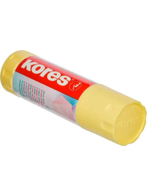 Клей-карандаш 40г Kores Pastel ассорти:розовый, желтый, фиолетовый ,мятный