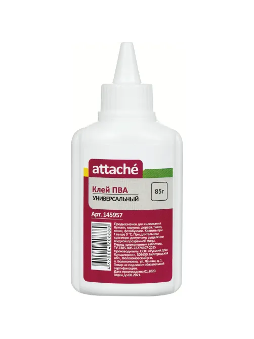 Клей ПВА 85г Attache