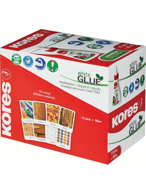 Клей ПВА 60мл KORES '75816.03