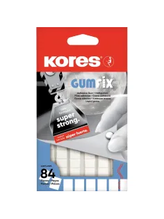 Клеевые подушечки масса KORES Gum Fix удаляемая 84 шт/уп 31600