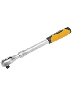 Ключ телеск. трещ. 1/2, 330-460мм, CrV, двухкомп рукоятка KRANZ KR-12-8411