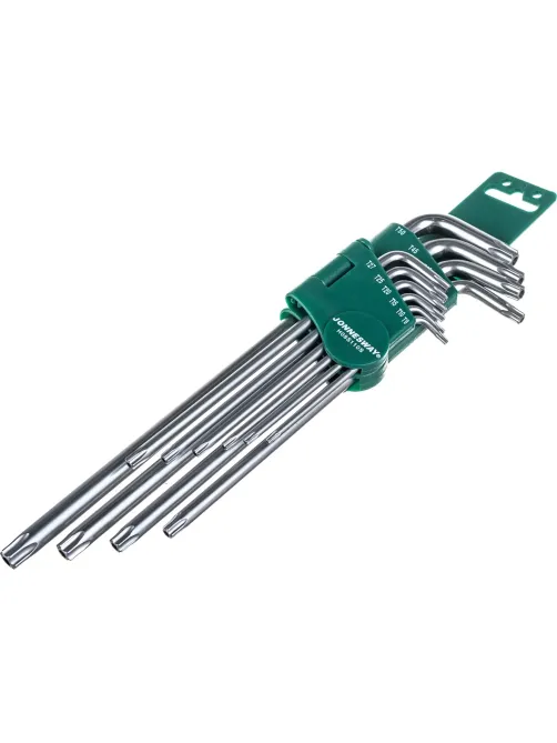 Набор ключей торцевых TORX удлиненных Т9-50, 10 предм. H08S110S