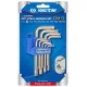 Набор ключей Г-обр. Torx,T10H-T50H,корот.,с отв.,9предм.KING TONY,20409PR