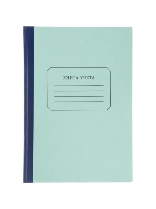 Книга учета Attache 96л. в клетку офсет о бл.плотн. картон