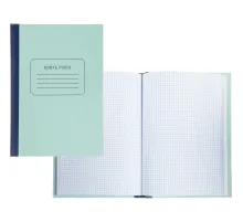 Книга учета Attache 96л. в клетку офсет о бл.плотн. картон