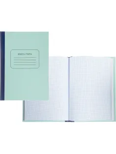 Книга учета Attache 96л. в клетку офсет о бл.плотн. картон