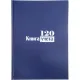 Книга учета -120л. в клетку офсет, обл. бумвинил