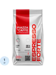 Кофе Piazza Del Caffe Espresso Forte в зернах, 1кг