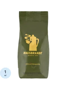 Кофе Hausbrandt в зернах Decaffeinated без кофеина, 1кг