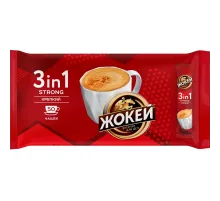 Кофе Жокей Крепкий 3 в 1 раств. 50 пак/уп 1296-08