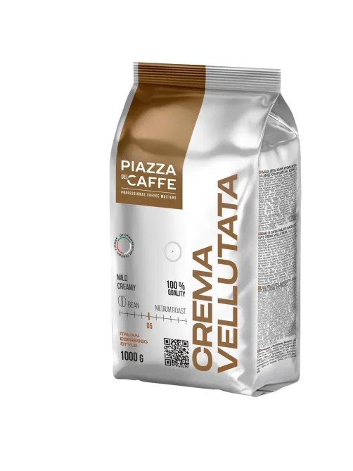 Кофе Piazza Del Caffe Crema Vellutata в зернах, 1кг