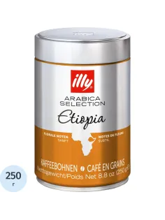 Кофе illy Эфиопия моноарабика в зернах, 250г 6859