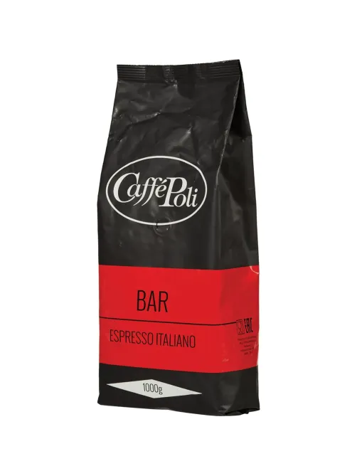 Кофе Caffe Poli Bar в зернах, 1 кг.