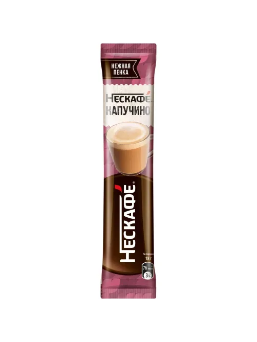 Кофе Nescafe Cappuccino раств., шоу-бокс, 18гх18шт/уп