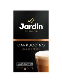 Кофе Jardin в стиках растворимый ароматиз Капучино 3в1, 18гх8шт 1690-10