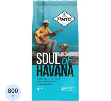 Кофе Poetti Soul of Havana в зернах, 800г