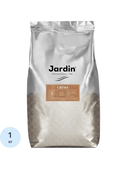 Кофе Jardin Крема в зернах, 1 кг.