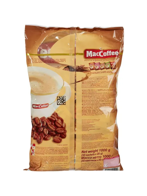 Кофе MacCoffee 3 в 1 50пак.по 20г.
